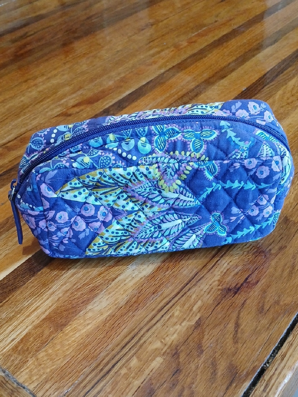 Vera Bradley Makeup Bag - Batik Leaves